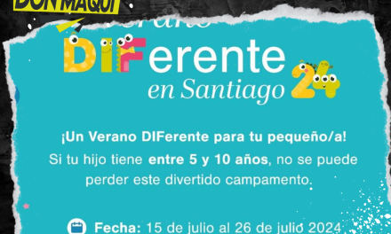 DAVID DE LA PEÑA ANUNCIA “MI VERANO DIFERENTE EN SANTIAGO” CON ACTIVIDADES PARA NIÑOS Y NIÑAS