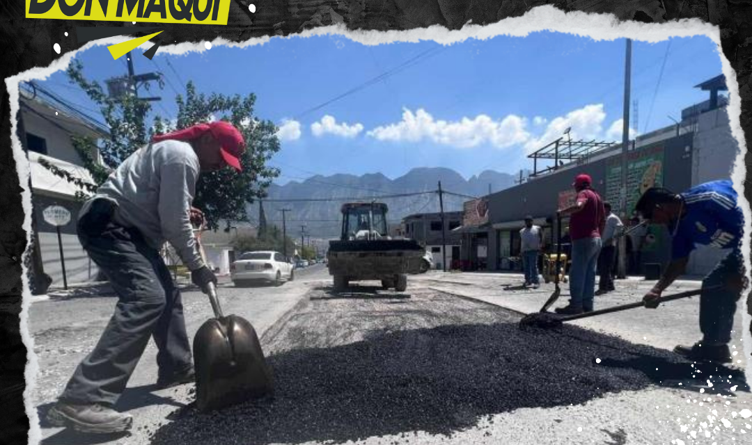 ARRANCAN EN SANTA CATARINA CON PROGRAMA DE REHABILITACIÓN DE CALLES TRAS DAÑOS DE TORMENTA TROPICAL