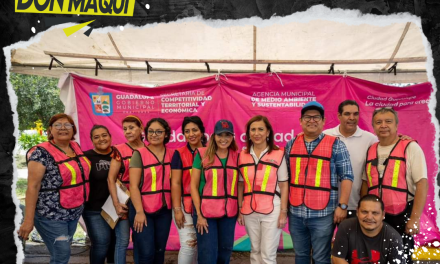 EN GUADALUPE SE LLEVÓ A CABO UNA EXITOSA JORNADA DE RECICLAJE