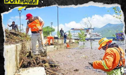 ELEMENTOS DE LIMPIALEÓN REALIZAN LABORES DE LIMPIEZA Y DESAZOLVE EN DIFERENTES ZONAS