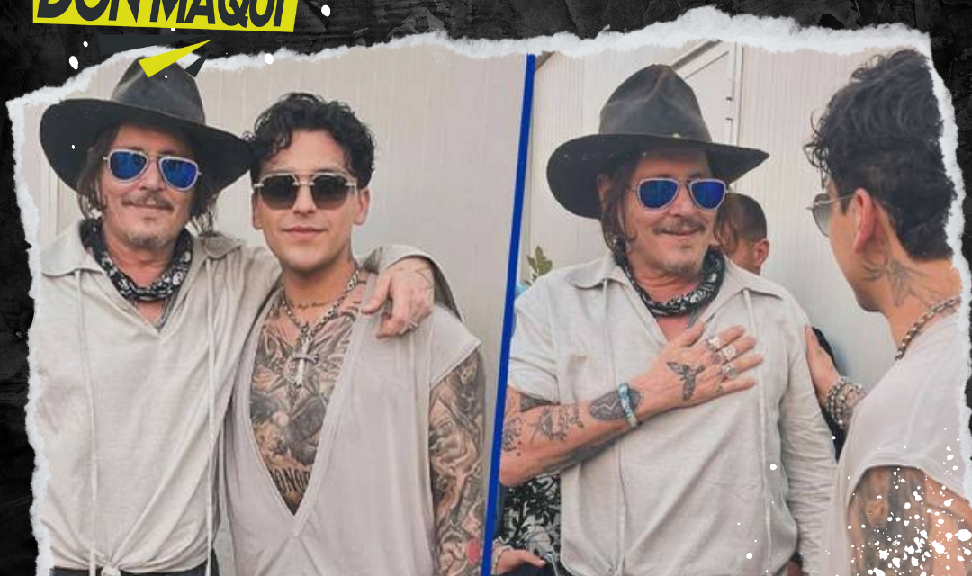 CHRISTIAN NODAL Y JOHNNY DEPP IMPRESIONA CON SU PARECIDO EN ITALIA