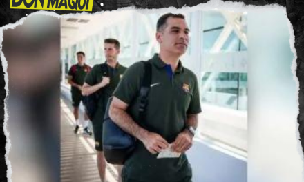 RAFAEL MÁRQUEZ DEJA EL FC BARCELONA PARA ASUMIR UN NUEVO DESAFÍO PROFESIONAL