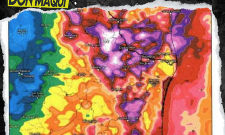 ANUNCIAN LLUVIAS INTENSAS Y FUERTES RACHAS DE VIENTO EN EL NORTE DEL PAÍS