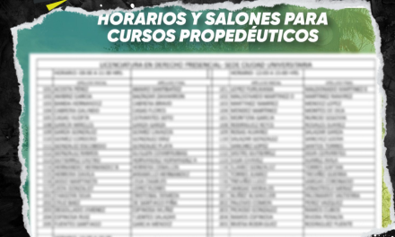 INICIAN CON GRAN ÉXITO LOS CURSOS PROPEDÉUTICOS DE LA FACULTAD DE DERECHO Y CRIMINOLOGÍA UANL