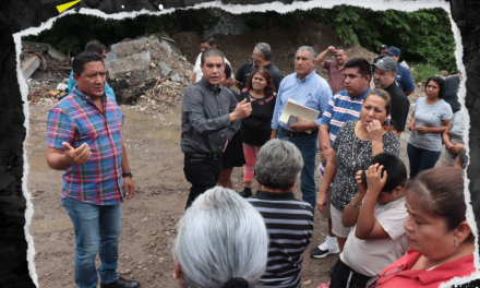 PACO TREVIÑO SUPERVISA AVANCE DE OBRAS EN COLONIA AMPLIACIÓN MONTE CRISTAL