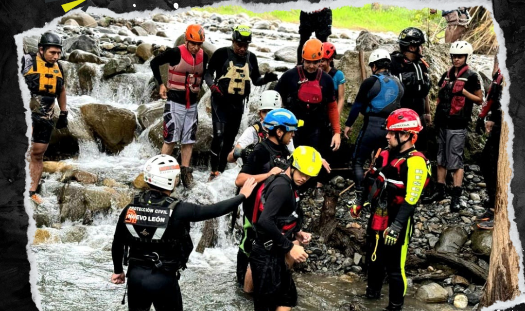 PROTECCIÓN CIVIL IMPARTE EN RÍO RAMOS DE ALLENDE EL “TALLER DE TÉCNICAS DE RESCATE EN AGUAS EN MOVIMIENTO”