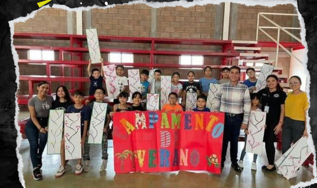 PACO TREVIÑO CLAUSURA CURSOS DE SEGURIDAD PÚBLICA Y PROTECCIÓN CIVIL PARA NIÑOS