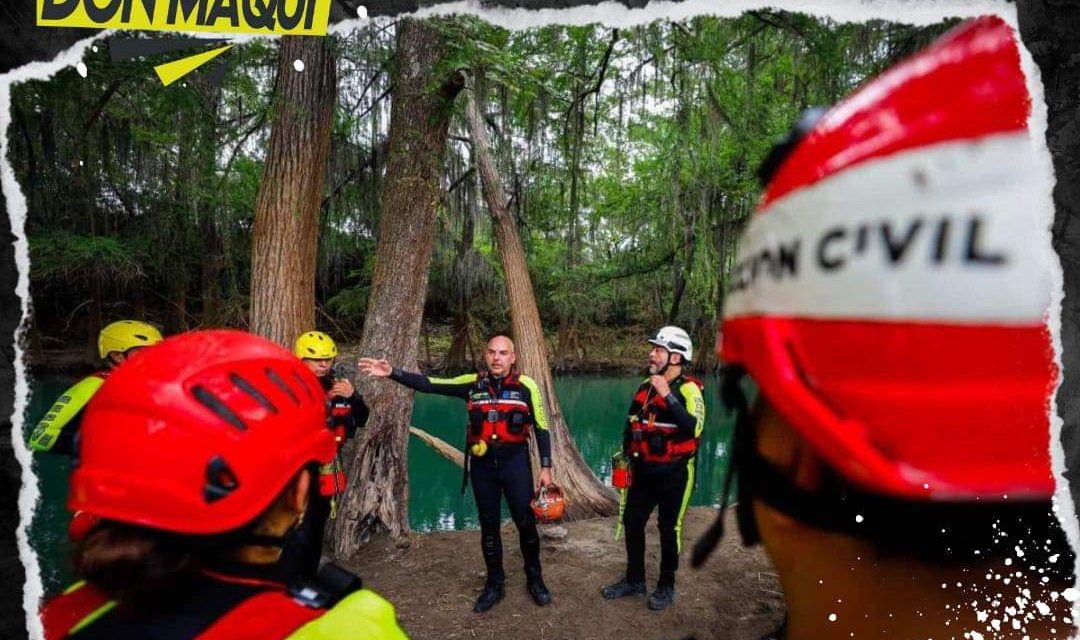 PROTECCIÓN CIVIL DE MONTERREY CAPACITA A RESCATISTAS EN TÉCNICAS ACUÁTICAS INTERNACIONALES