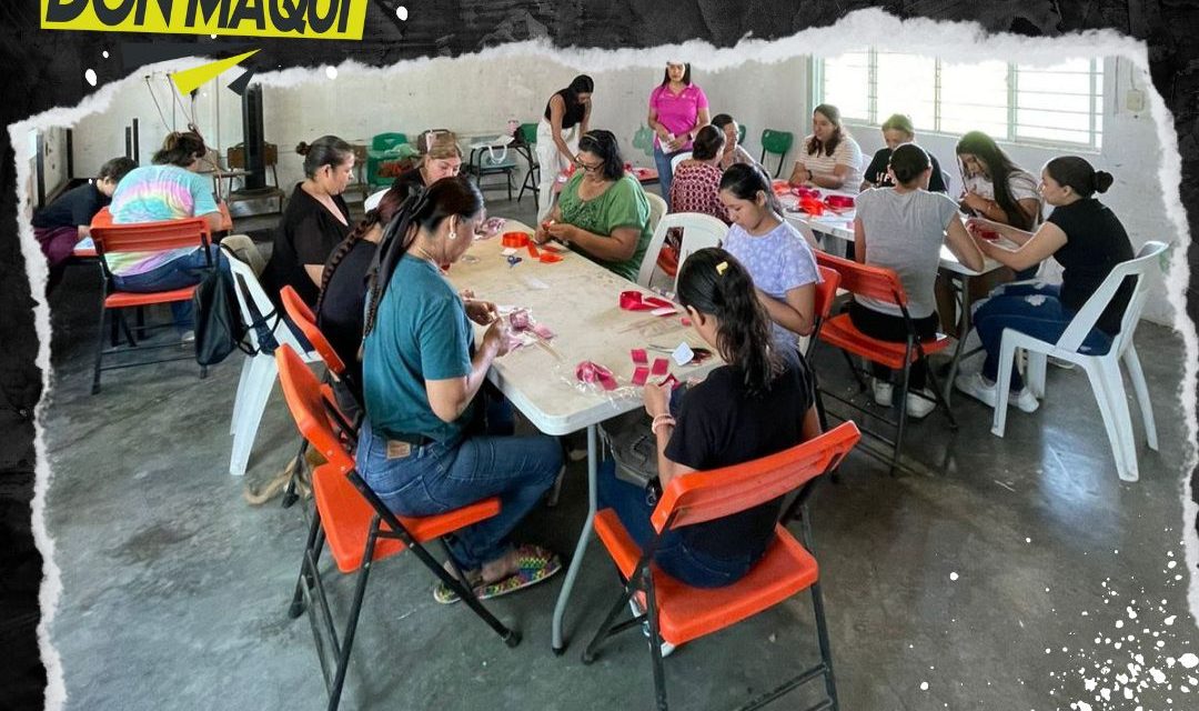 GENERAL TERÁN FOMENTA EL EMPRENDIMIENTO FEMENINO CON TALLERES DE ARTESANÍAS