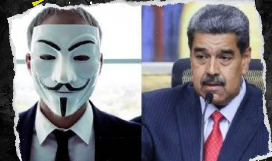 ANONYMOUS DECLARA GUERRA CIBERNÉTICA CONTRA EL GOBIERNO DE MADURO