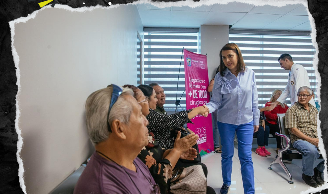 CRISTINA DÍAZ ANUNCIÓ QUE EL PROGRAMA “OJOS QUE SI VEN, CORAZÓN QUE SI SIENTE” SUPERA META DE MIL OPERACIONES DE CATARATAS