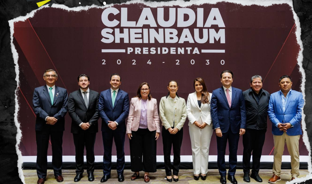 GOBERNADOR DE NUEVO LEÓN PRESENTA PLANES ESTRATÉGICOS A CLAUDIA SHEINBAUM