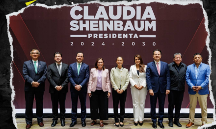 GOBERNADOR DE NUEVO LEÓN PRESENTA PLANES ESTRATÉGICOS A CLAUDIA SHEINBAUM