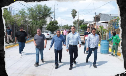 PACO TREVIÑO INAUGURA REPAVIMENTACIÓN CON CONCRETO HIDRÁULICO EN COLONIA RIBERAS DE SANTA MARÍA