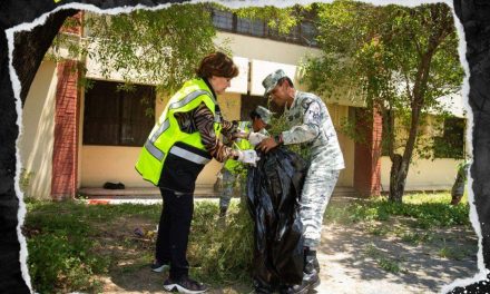 LA GUARDIA NACIONAL SE UNE A LAS BRIGADAS “ESCUELAS DIGNAS Y SEGURAS” EN NUEVO LEÓN