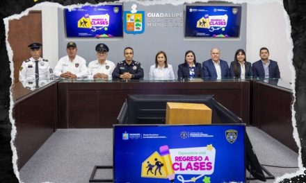 CRISTINA DÍAZ ANUNCIA OPERATIVO “REGRESO A CLASES” EN GUADALUPE PARA PREVENIR ACCIDENTES Y AGILIZAR VIALIDADES