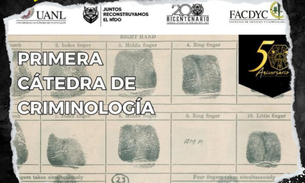 MEDIO SIGLO DE CRIMINOLOGÍA EN LA UANL