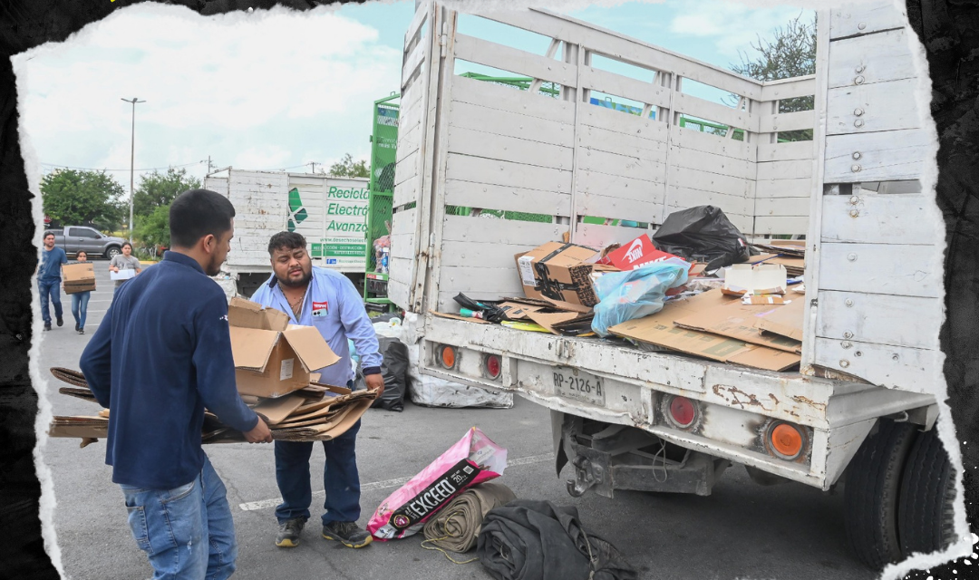 GOBIERNO DE APODACA RECICLA MÁS DE 10,300 TONELADAS DE MATERIALES EN DOS ADMINISTRACIONES