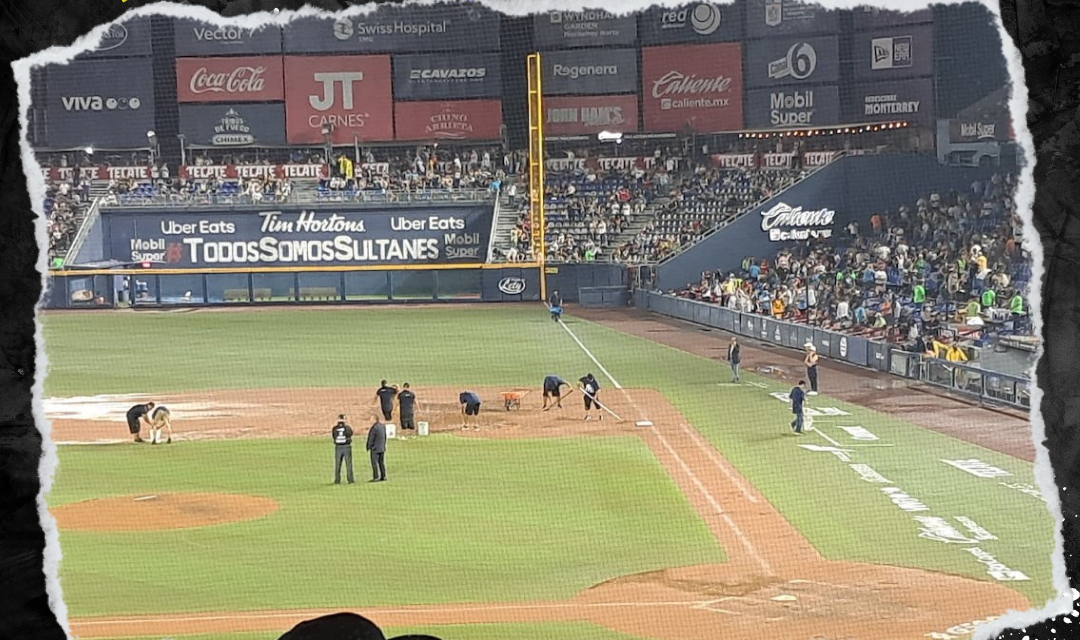 LA LLUVIA SUSPENDE EL TERCER JUEGO DE LA SERIE DEL REY EN MONTERREY