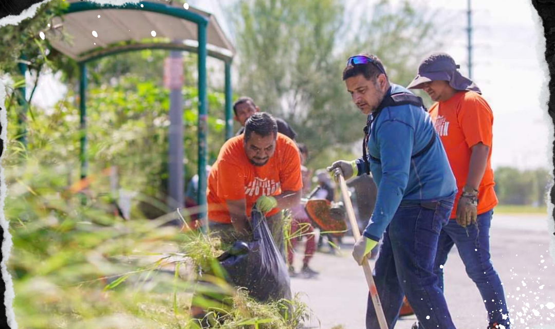 FÉLIX ARRATIA Y SU EQUIPO CONTINÚAN CON LABORES DE LIMPIEZA EN JUÁREZ