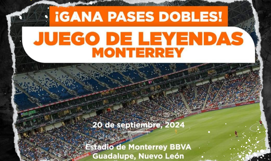 FÉLIX ARRATIA LANZA CONCURSO PARA ASISTIR AL JUEGO DE LEYENDAS EN MONTERREY