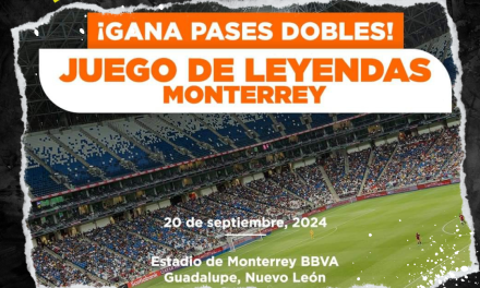 FÉLIX ARRATIA LANZA CONCURSO PARA ASISTIR AL JUEGO DE LEYENDAS EN MONTERREY