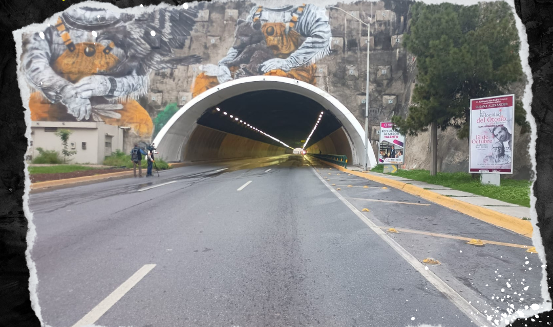 CIERRE TEMPORAL DEL TÚNEL DE LA LOMA LARGA GENERA CAOS VIAL