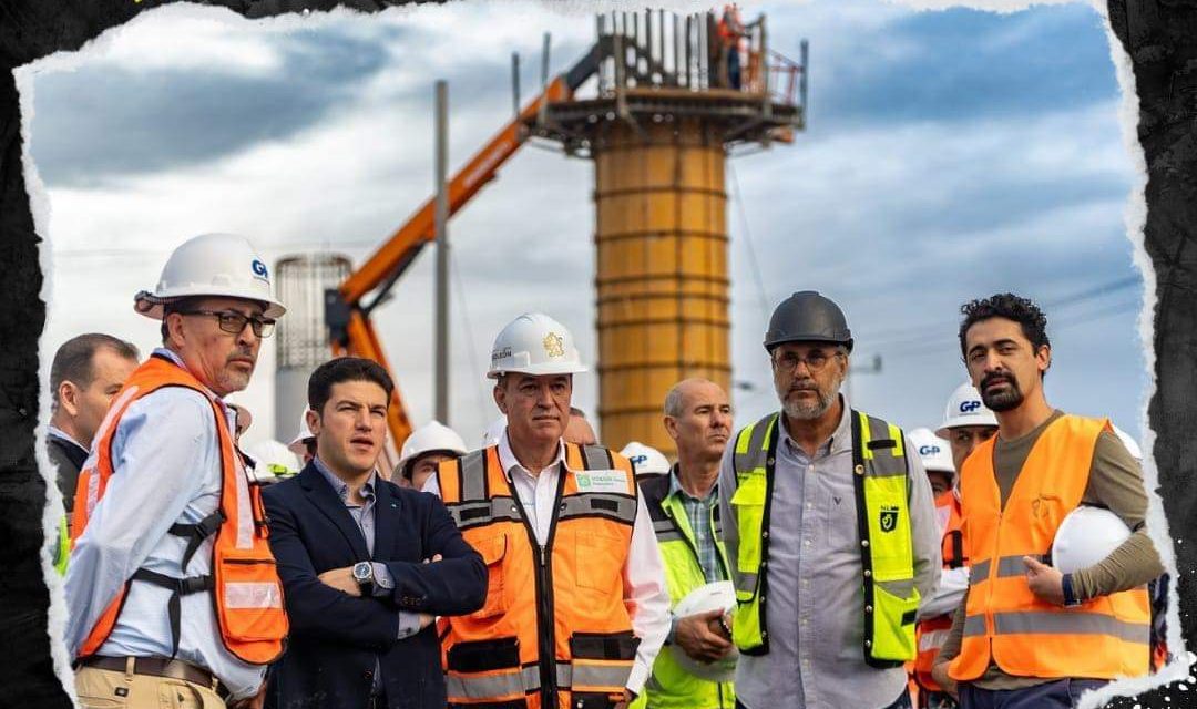 SAMUEL GARCÍA SUPERVISA LA LÍNEA 6 DEL METRO QUE SERÁ LA MÁS LARGA DEL CONTINENTE 