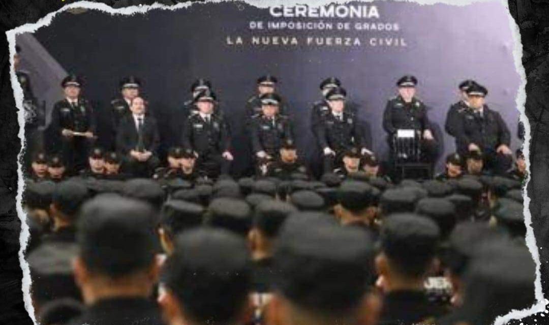 FUERZA CIVIL RECONOCE A MÁS DE 500 ELEMENTOS EN CEREMONIA EN MONTERREY