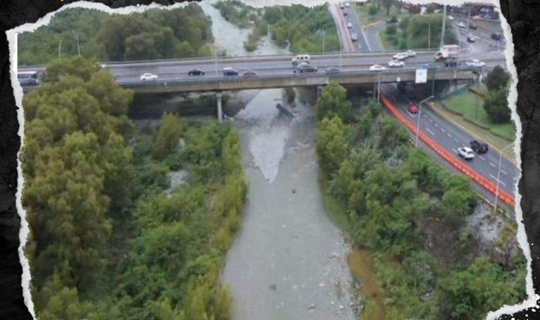 LLUVIAS INTENSAS REVIVEN EL CAUCE DEL RÍO SANTA CATARINA