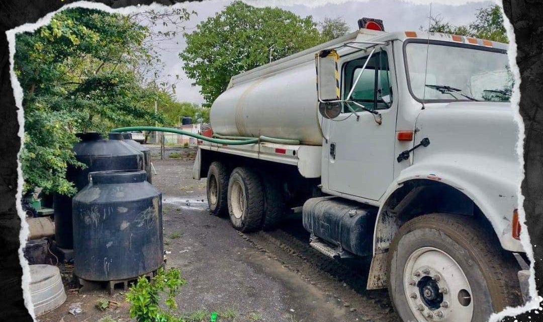 MIGUEL ÁNGEL SALAZAR LLEVA AGUA A COLONIAS Y EJIDOS DE MONTEMORELOS