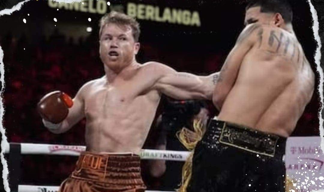 CANELO ÁLVAREZ DEFIENDE SUS TÍTULOS SUPERMEDIANOS AL VENCER A BERLANGA EN LAS VEGAS