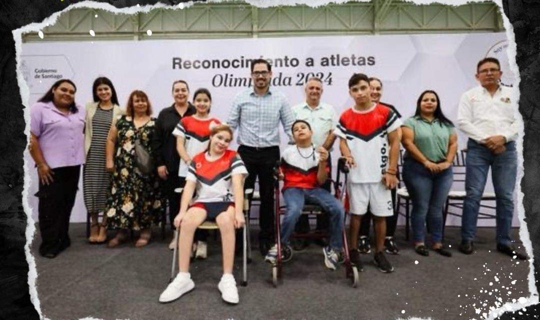 DAVID DE LA PEÑA RECONOCE A 29 DEPORTISTAS CON EL RECONOCIMIENTO “ORGULLO SANTIAGUENSE”