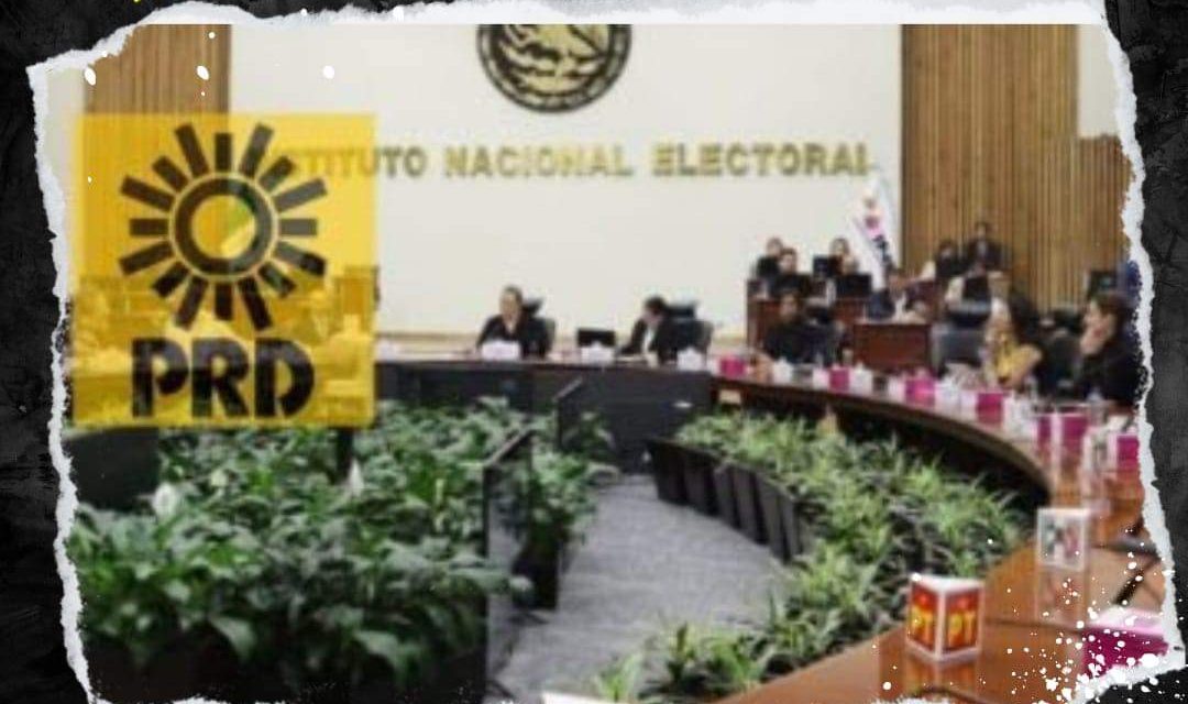 EL INE RETIRA REGISTRO DEL PRD POR BAJA VOTACIÓN