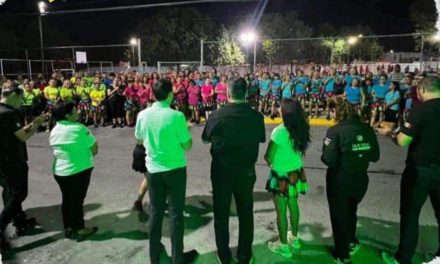 CÉSAR GARZA INAUGURA REHABILITACIÓN DE POLIVALENTE EN LA COLONIA FRESNOS