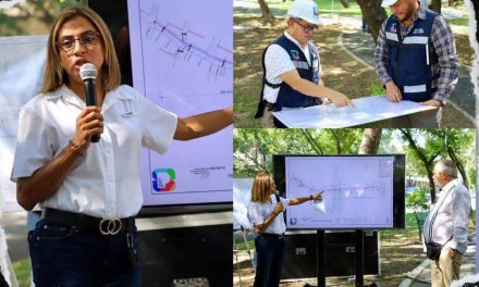 ANUNCIA ÁNGELES GALVÁN, DRENAJE PLUVIAL EN FUENTES DEL VALLE, LA SECRETARIA DE OBRAS PÚBLICAS DE MAURICIO FERNÁNDEZ, SEÑALÓ QUE CONSTRUIRÁN 580 METROS LINEALES QUE DESEMBOCARÁN EN EL RÍO SANTA CATARINA