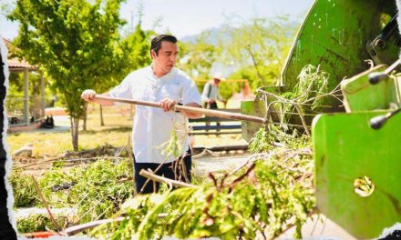 JESÚS NAVA LIDERA JORNADA DE MANTENIMIENTO Y LIMPIEZA EN ESPACIOS PÚBLICOS EN SANTA CATARINA