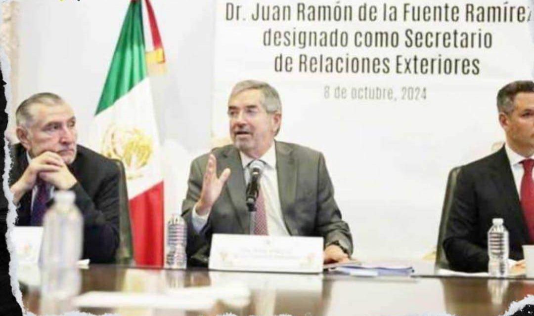 JUAN RAMÓN DE LA FUENTE RATIFICADO COMO CANCILLER