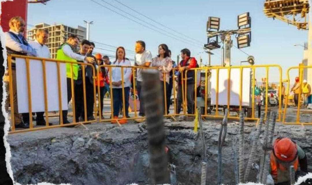 SAMUEL GARCÍA SUPERVISA AVANCES EN LÍNEA 6 DEL METRO DE MONTERREY