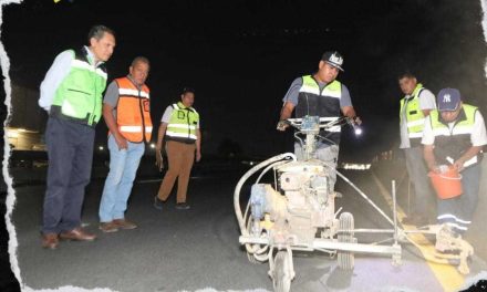 EL MUNICIPIO DE MONTERREY REINICIA DELIMITACIÓN DE CARRILES EN AVENIDAS PRINCIPALES DE MONTERREY