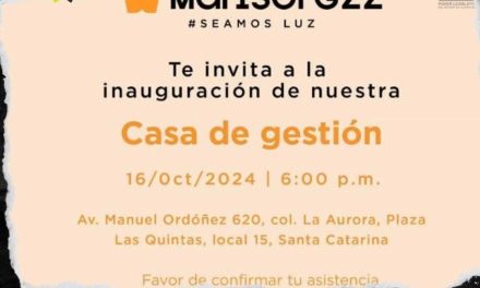 LA DIPUTADA MARISOL GONZÁLEZ INAUGURÓ UNA CASA DE GESTIÓN EN SANTA CATARINA