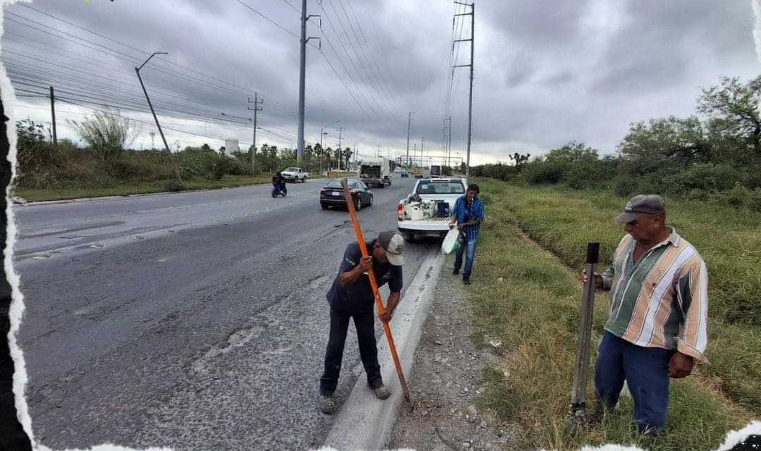 ELVA DEYANIRA INSTALA SEMÁFOROS PLUVIALES EN ZUAZUA PARA GARANTIZAR LA SEGURIDAD DURANTE LLUVIAS