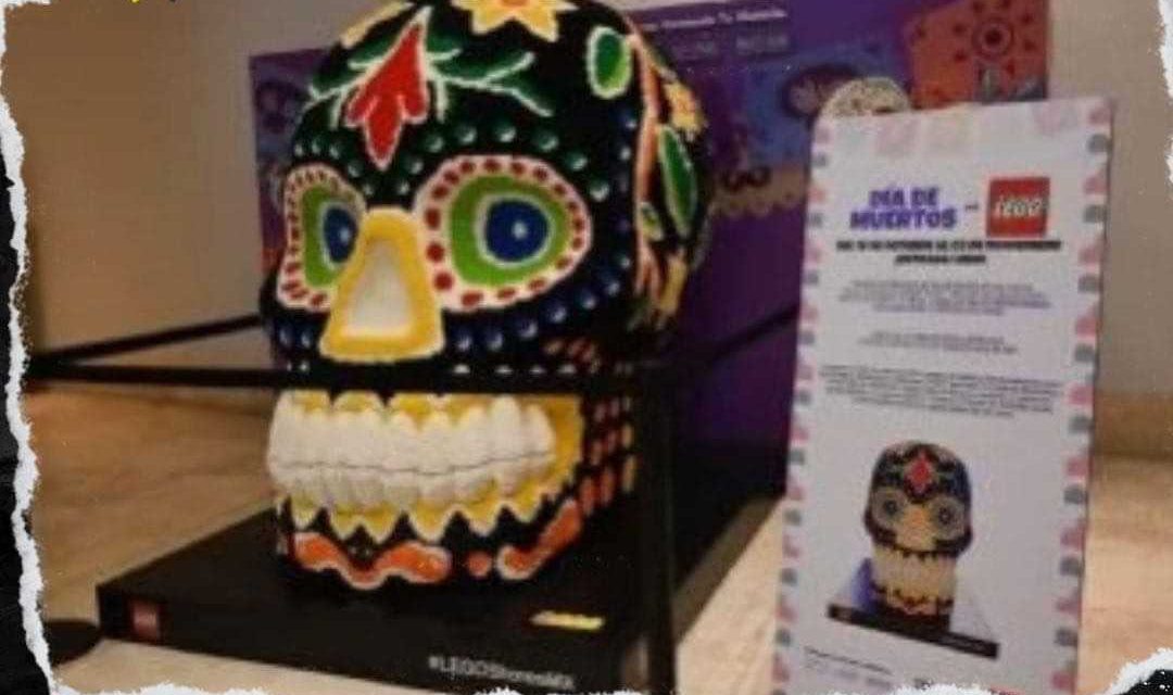 EL MUSEO DEL NORESTE EXHIBE UNA GRAN CALAVERA DE LEGO EN EL MUSEO DEL NORESTE