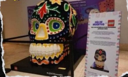 EL MUSEO DEL NORESTE EXHIBE UNA GRAN CALAVERA DE LEGO EN EL MUSEO DEL NORESTE