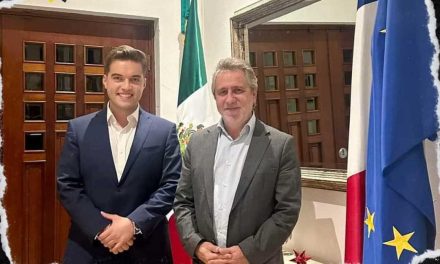 SE REÚNE EL DIPUTADO JESÚS ELIZONDO Y EL CÓNSUL GENERAL DE FRANCIA EN MONTERREY