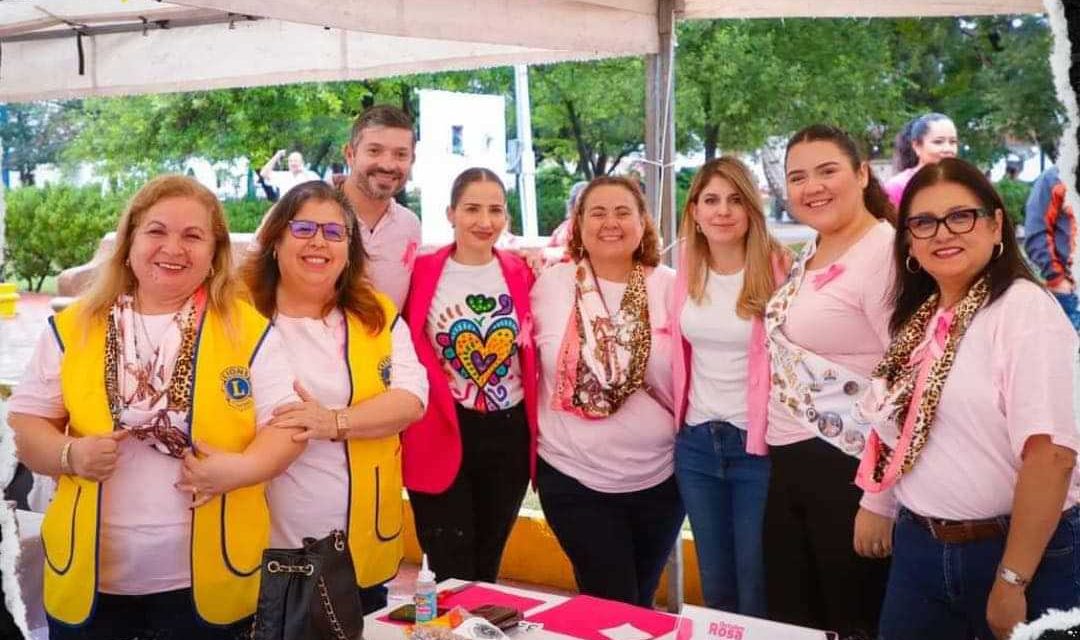 LA DIPUTADA MELISA PEÑA PARTICIPA EN BRIGADA OCTUBRE ROSA EN MUNICIPIO EL CARMEN