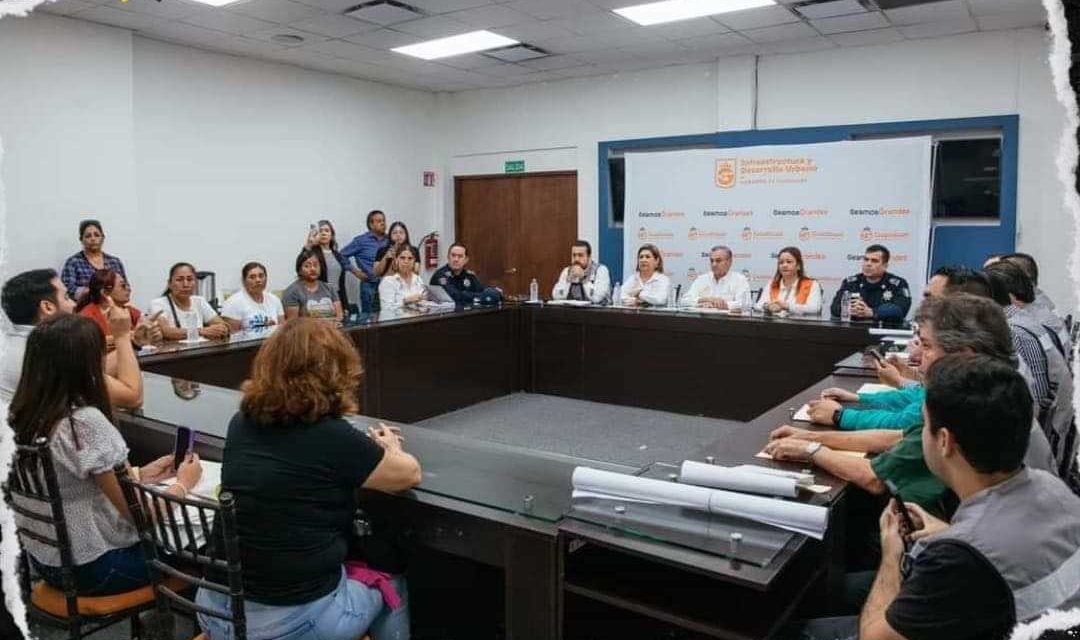 EL ALCALDE HÉCTOR GARCÍA INICIA ESTUDIOS TÉCNICOS PARA SOLUCIONAR EMBOTELLAMIENTO EN AVENIDA RUIZ CORTINES Y DULCES NOMBRES