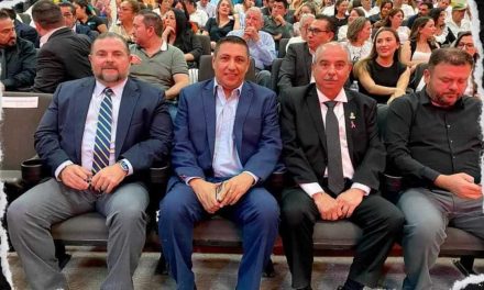 ALCALDE DE MONTEMORELOS MIGUEL SALAZAR PRESENTE EN INFORME DEL GOBERNADOR EN LA REGIÓN CITRÍCOLA