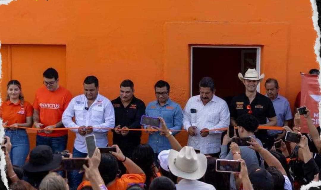 REINAUGURA CISCO ESQUIVEL COMISIÓN OPERATIVA MUNICIPAL EN PESQUERÍA