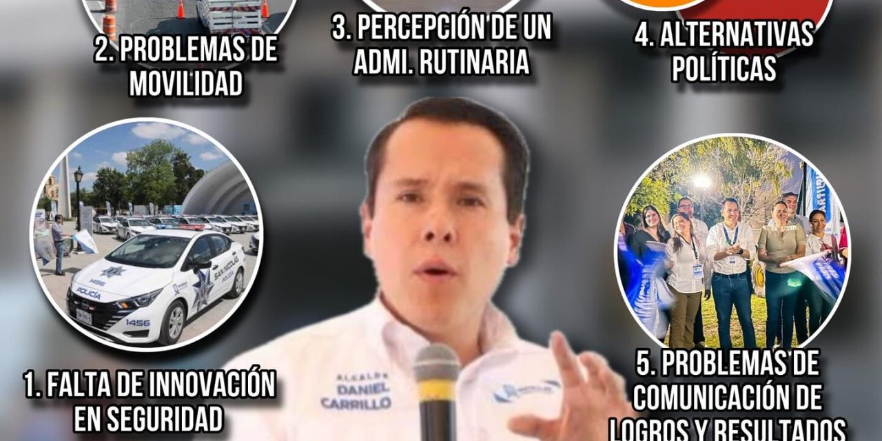 DANIEL CARRILLO: ¿POR QUÉ CASI PERDIÓ LA REELECCIÓN EN SAN NICOLÁS?